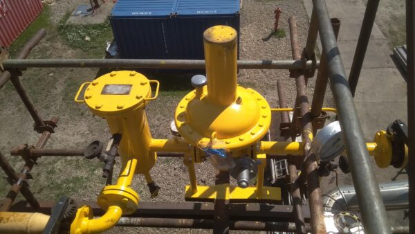 HUTIRA – BRNO refurbished gas pressure regulator for Slovnaft