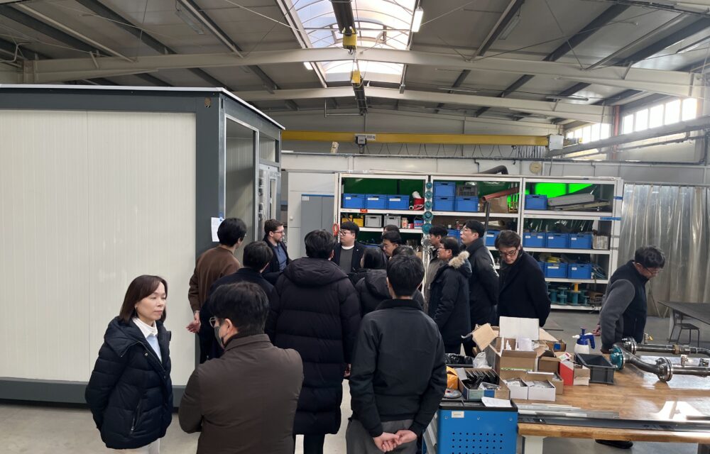 Konsorcium předních korejských výrobců palivových článků, společně s dalšími odborníky, navštívilo sídlo naší společnosti v Popůvkách | HUTIRA