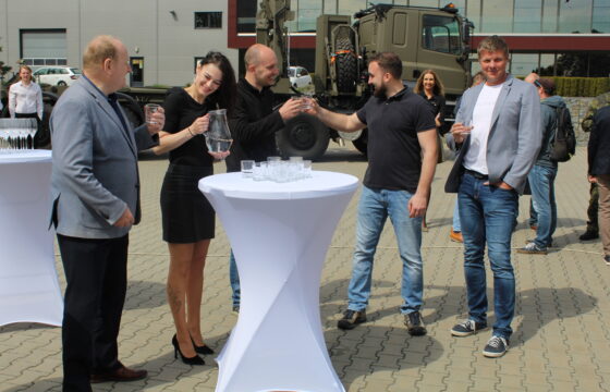 Mobile water treatment plants for the Czech army. We presented the concept of a possible solution for the water treatment plant to representative of the army and the Ministry of Defence | HUTIRA