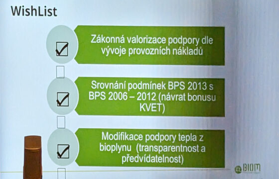 Biometan už i v Poslanecké sněmovně | HUTIRA
