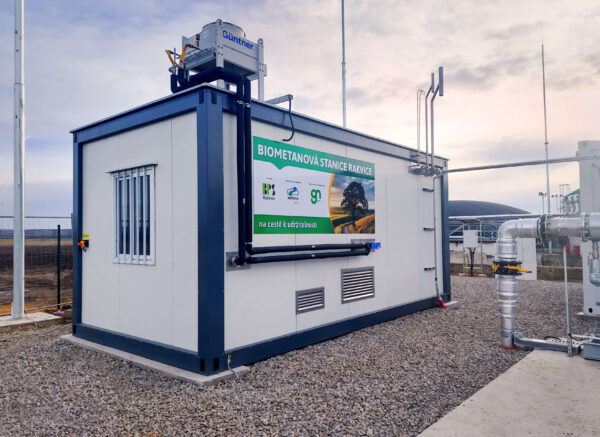 We participated in the project of the first biomethane station in the South Moravian Region