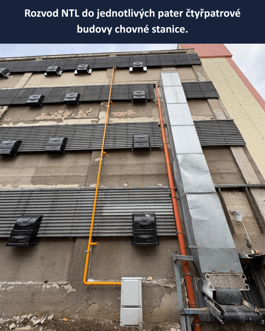 V Pohořelicích jsme realizovali kompletní rozvody plynu pro novou drůbežárnu | HUTIRA