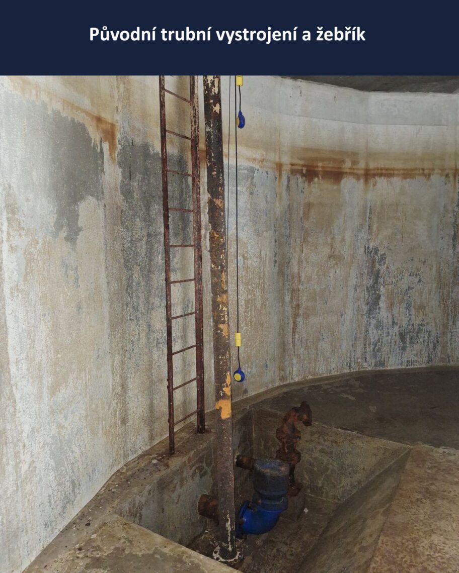 Naše opravné spojky REPAMAX slouží v akumulační nádrži vodojemu v Jihlavě | HUTIRA