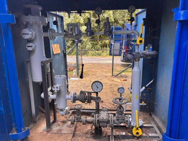 Modernizace plynové stanice v&nbsp;Halenkovicích