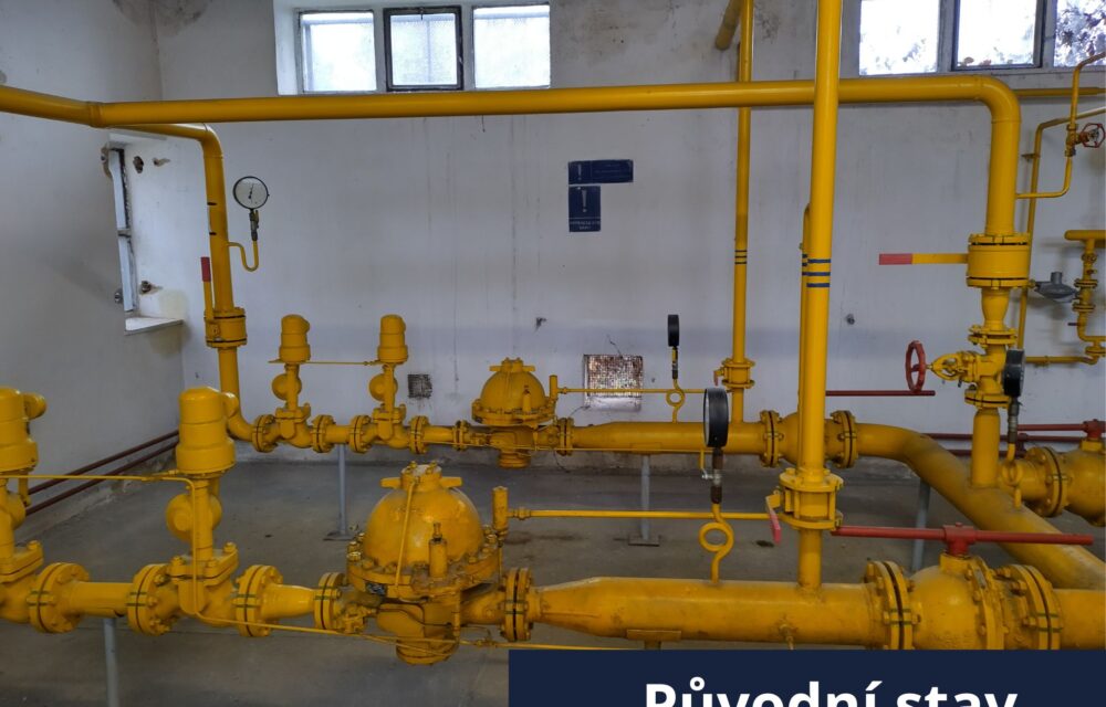 Rekonstrukce regulační stanice v&nbsp;Prostějově bez přerušení provozu | HUTIRA