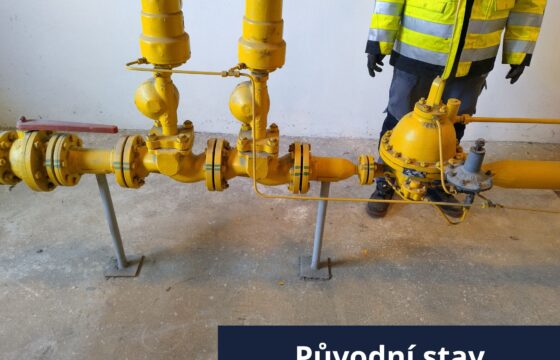 Rekonstrukce regulační stanice v&nbsp;Prostějově bez přerušení provozu | HUTIRA